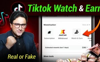 tiktok watch & earn