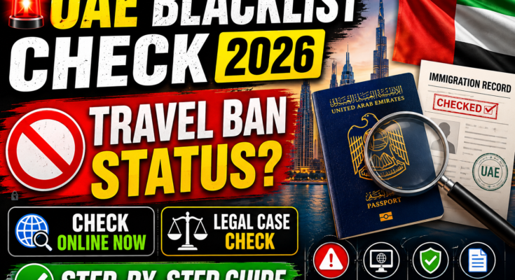UAE Blacklist Check